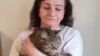 Галина Дербыш (с котом) 